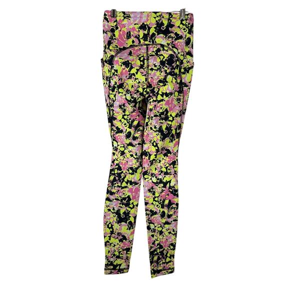 Lululemon Swift Speed High-Rise Tight 28" Inflect Floral Yellow Women's Sz 2 NWT - Picture 5 of 12
